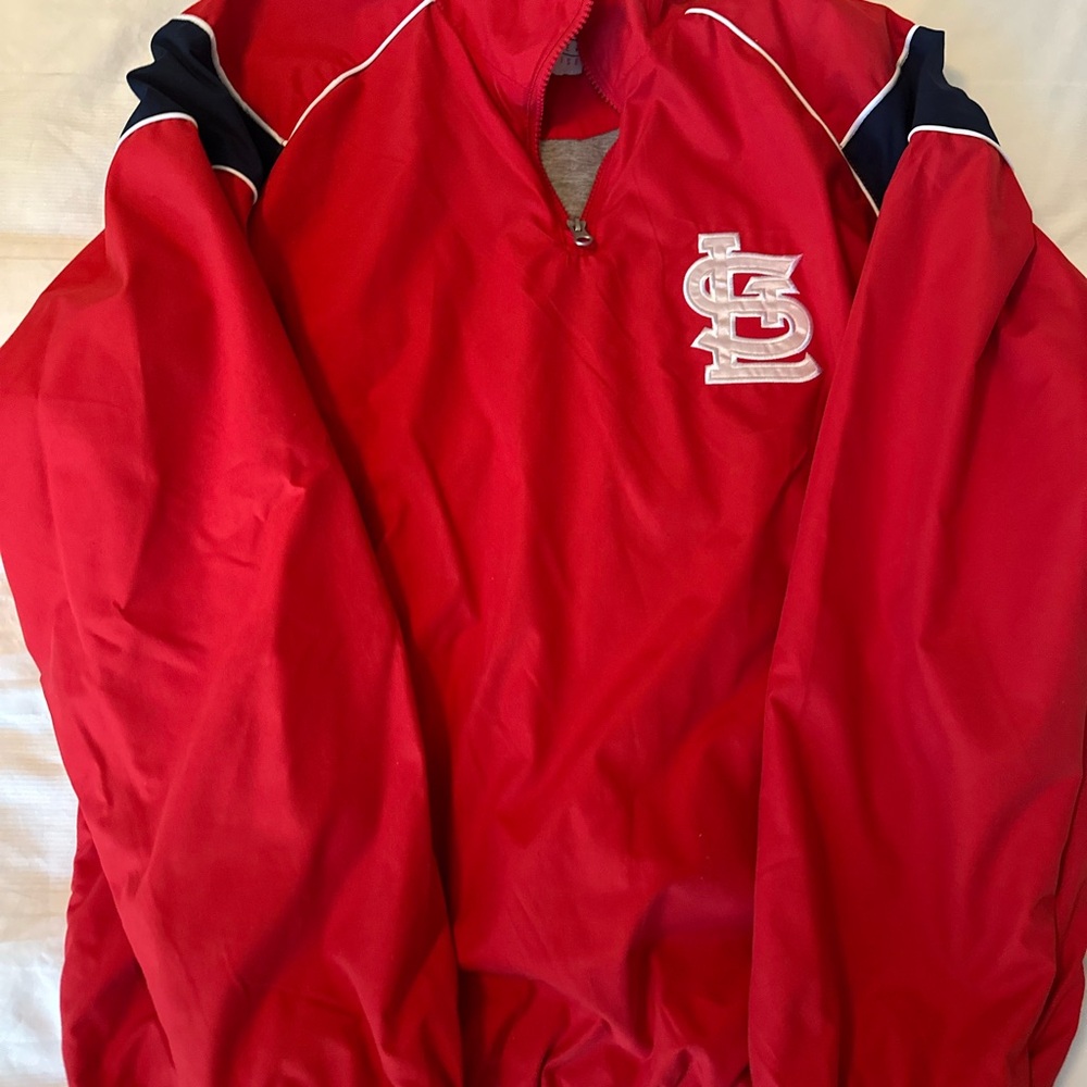 Genuine Merchandise Red St. Louis Cardinals Jacket with Logo